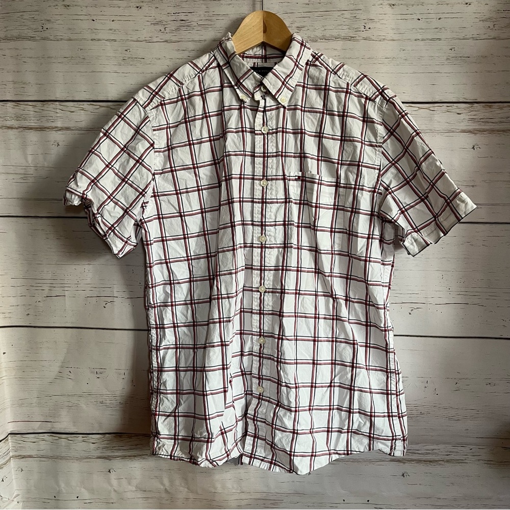 Hilfiger plaid button-up